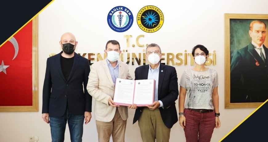 Sağlık-Sen, Beykent Üniversitesi ile Yüksek Lisans ve Uzaktan Eğitim Anlaşmasını Yeniledi